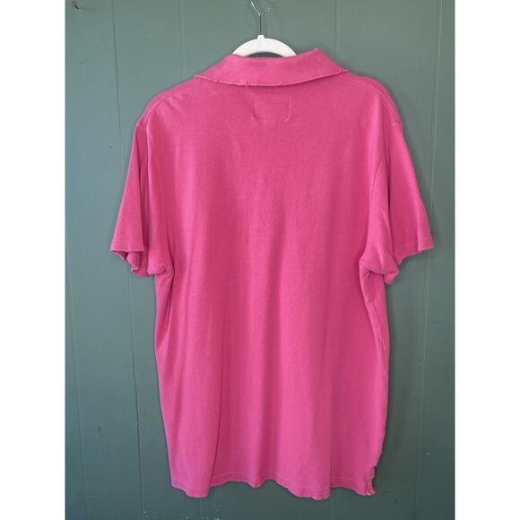 Abercrombie & Fitch Shirt Mens Size XL Muscle Fit Polo Tee Preppy Y2K Academia - Picture 2 of 8